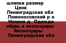 шляпки размер 56-58 › Цена ­ 500-1000 - Ленинградская обл., Ломоносовский р-н, Низино д. Одежда, обувь и аксессуары » Аксессуары   . Ленинградская обл.